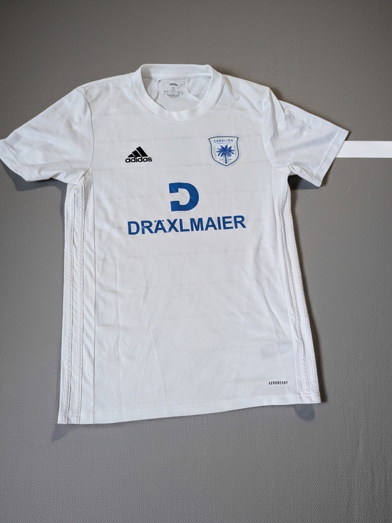 adidas Other - Adidas Aeroready Small White Carolina DRÄXLMAIER Soccer Jersey #4